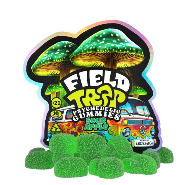 Field Trip Psychedelic Mushroom Gummies SOUR APPLE
