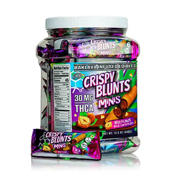 Crispy Blunts Minis THCP Edible 5MG Jar
