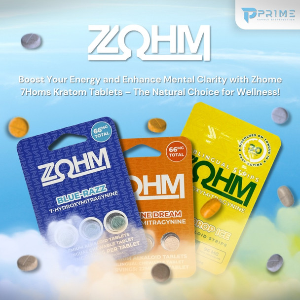 ZOHM 7-HYDROXY 24MG 4 STRIPS PER PACKAGE - 10 PACK