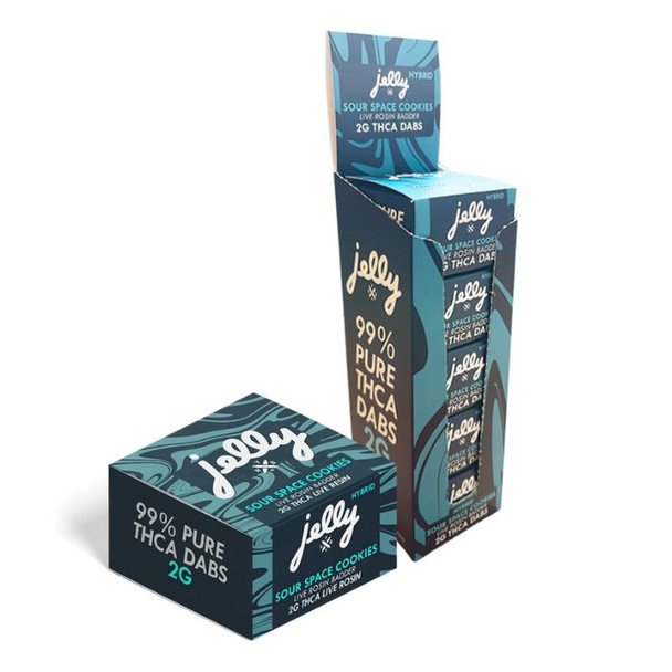 Jelly THCA Dabs Live Rosin 2G Sour Space