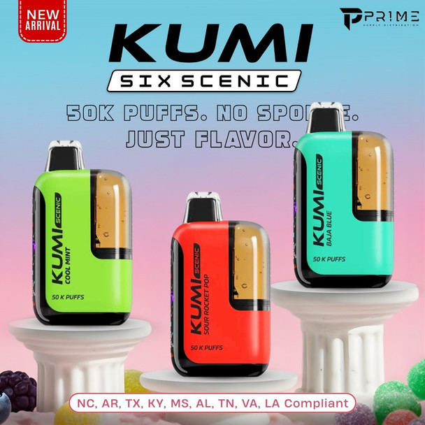 Kumi Six Scenic 50K Vape
