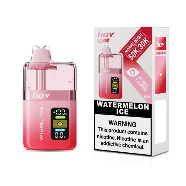 iJoy XP50000 Disposable Vape Texas Compliant Watermelon Ice