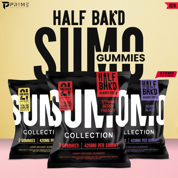 Half Bak'D SUMO Gummies Features