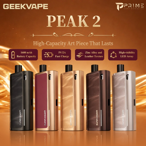 GeekVape Peak 2 Pod System Features