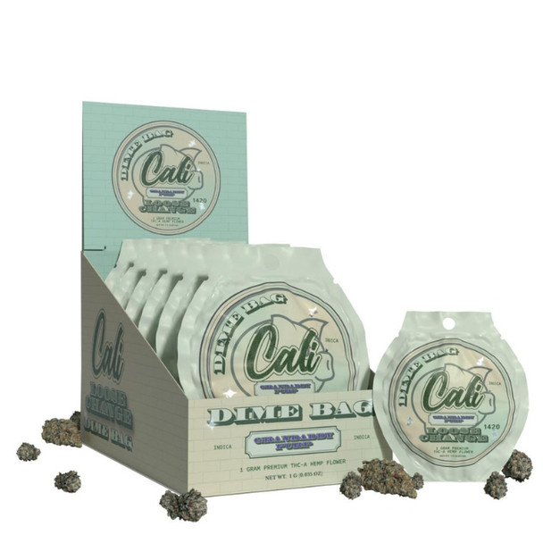 Cali Extrax Loose Change THCA Flower Dime Bag 1G GDP - Indica