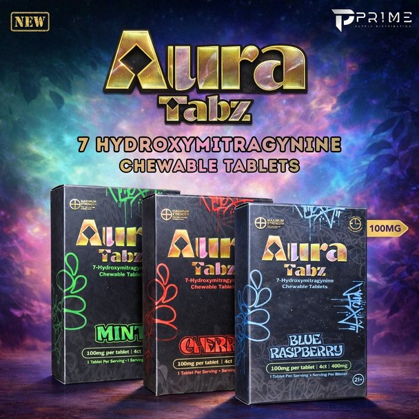 Aura Tabz 7 Hydroxy Tablets 100MG Features