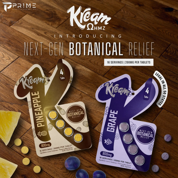 Kream Next Gen Botanical Tablets Relief 800MG