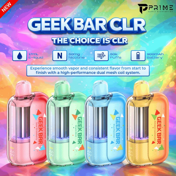 Geek Bar CLR 50K Disposable Vape