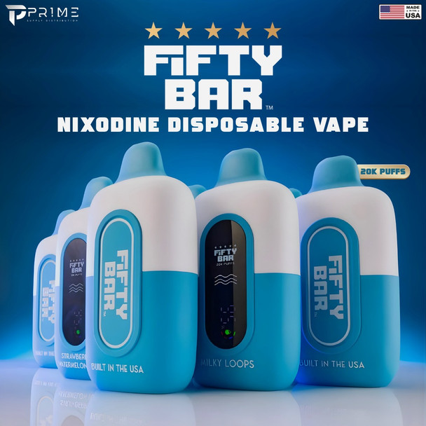 Fifty Bar Nixodine Disposable Vape