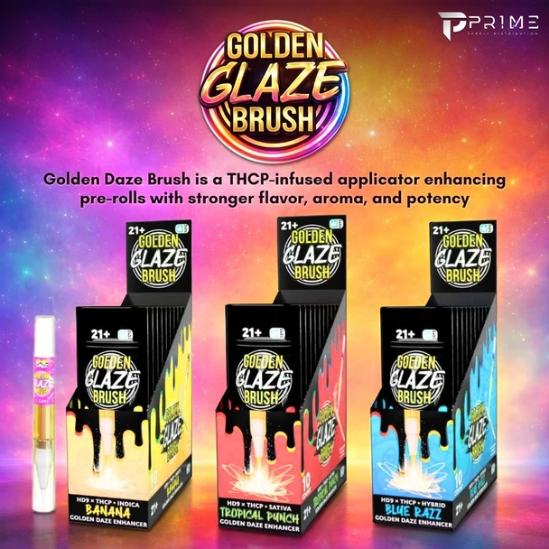 Golden Daze THCP Brush