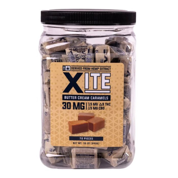 XITE Delta 9 Edible Caramel 30MG