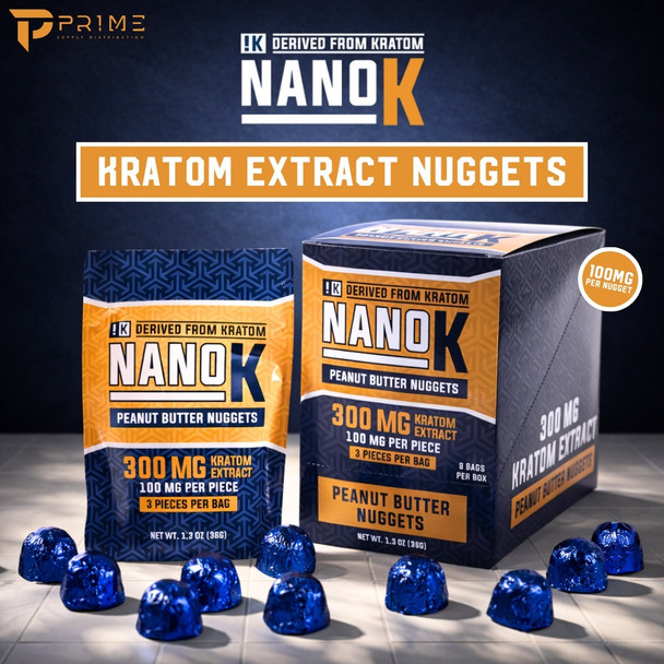 NanoK Kratom Extract Nuggets 300MG main flavor