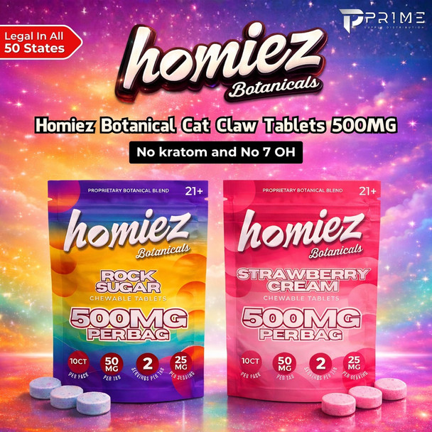 Homiez Botanical Cat Claw Tablets 500MG
