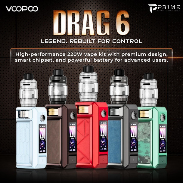 VooPoo Drag 6 Vape Kit
