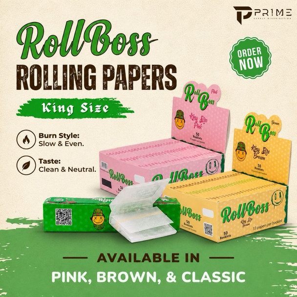 Roll Boss Rolling Papers King Size