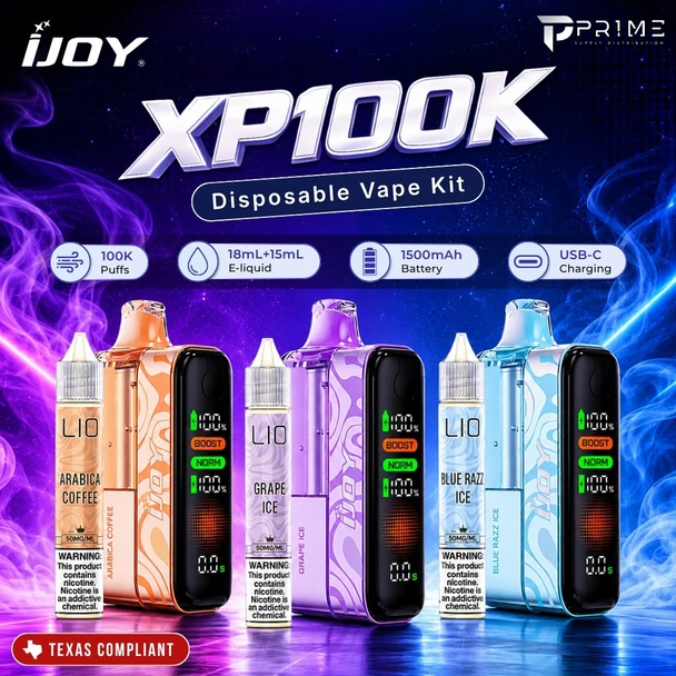 iJoy XP100K Vape Kit Texas Compliant