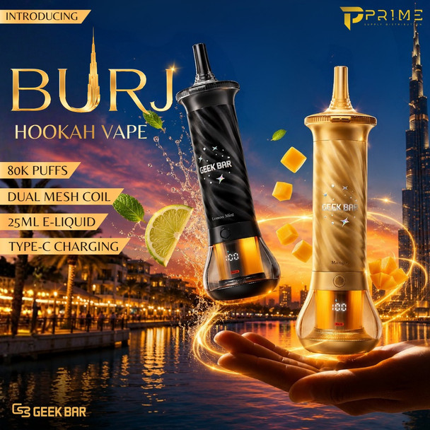 Geek Bar Burj 80K Hookah Vape
