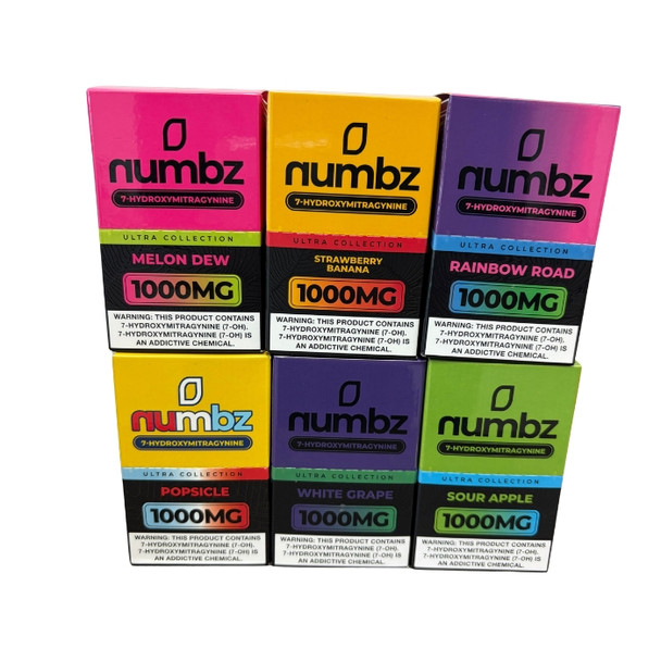 Numbz 7 Hydroxy Tablets 1000MG