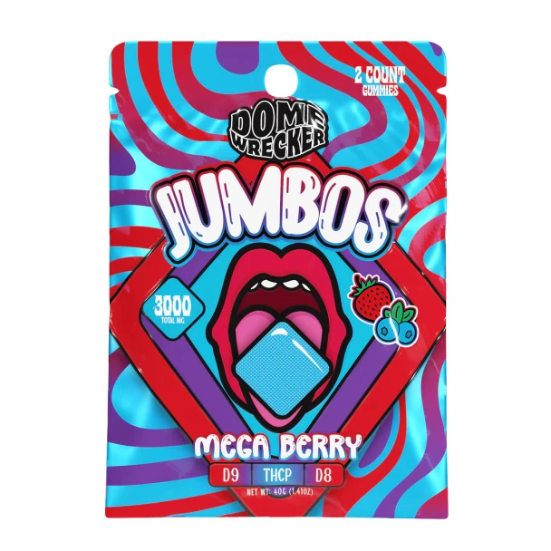 Domewrecker Jumbo Gummies 3000MG