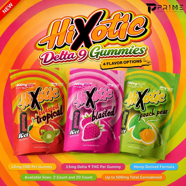 Hixotic Delta 9 Gummies Features