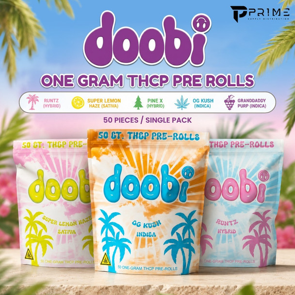 Doobi THCP Prerolls 1G flavors Features