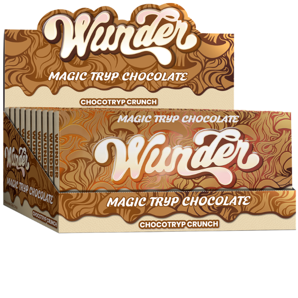 Wunder Magic Tryp Mushroom Chocolate Bars