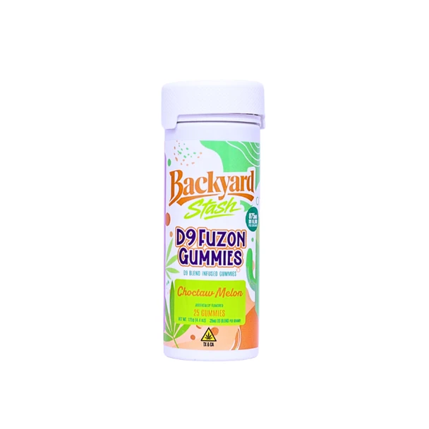 Backyard Stash Fuzon Delta 9 Gummies 35MG - Choctaw Melon