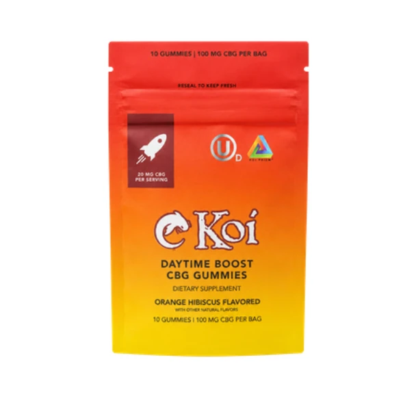 Koi Daytime Boost CBG Gummies - 10pc