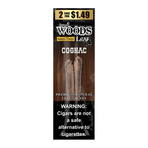 Good Times - Sweet Woods Cigar Wraps 2ct Display of 15