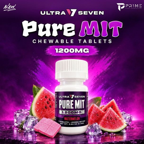 Ultra Seven Pure MIT Tablets Chewable 400MG flavors Features