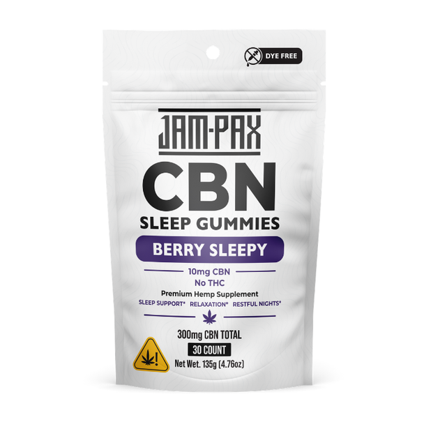 Jam Pax Sleep CBN Gummies 300MG