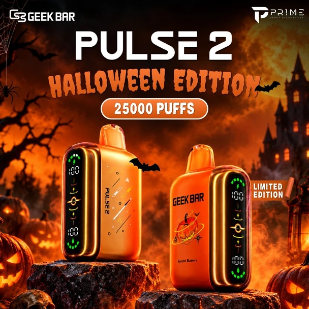 Geek Bar Pulse 2 25K Halloween Edition Vape Features