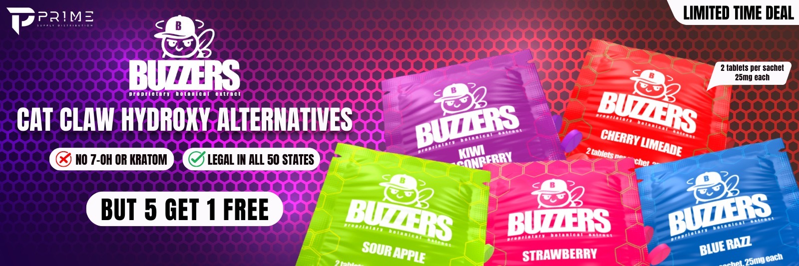 Buzzers CAT CLAW Hemp Pure Ohms Kratom bulk-flower