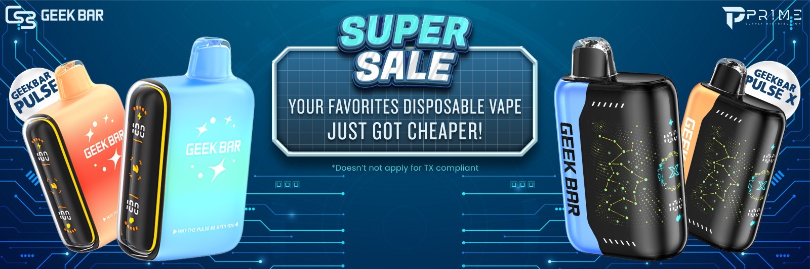 Geek Bar Pulse Disposable Vapes Exclusive Deals