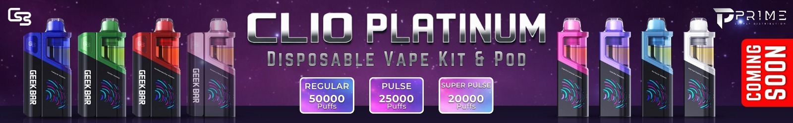 GEEK BAR Disposable KIT & POD Exclusive Arrive