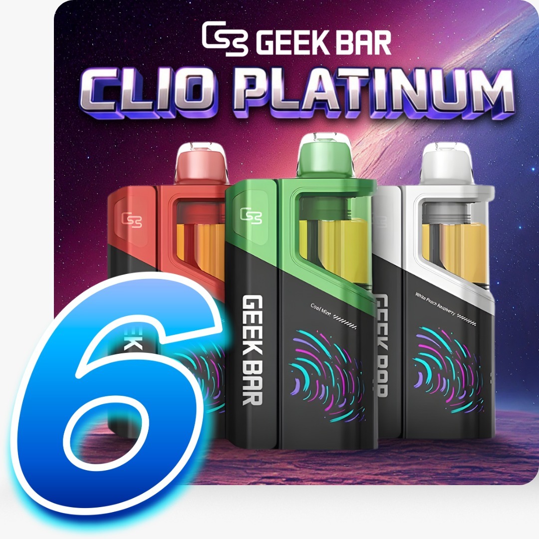 GEEK BAR, CLIO Platinum, New Arrival, wholesale