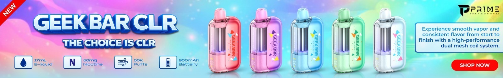 GEEK BAR Disposable Vape Exclusive Arrive