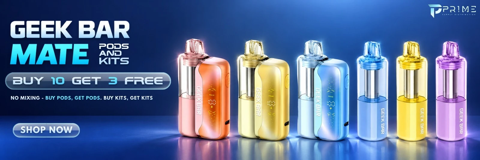 Geek Bar Mate 60K High Puffs Disposable Pod and Vape Kit Wholesale Buy 10 Get 3 Free