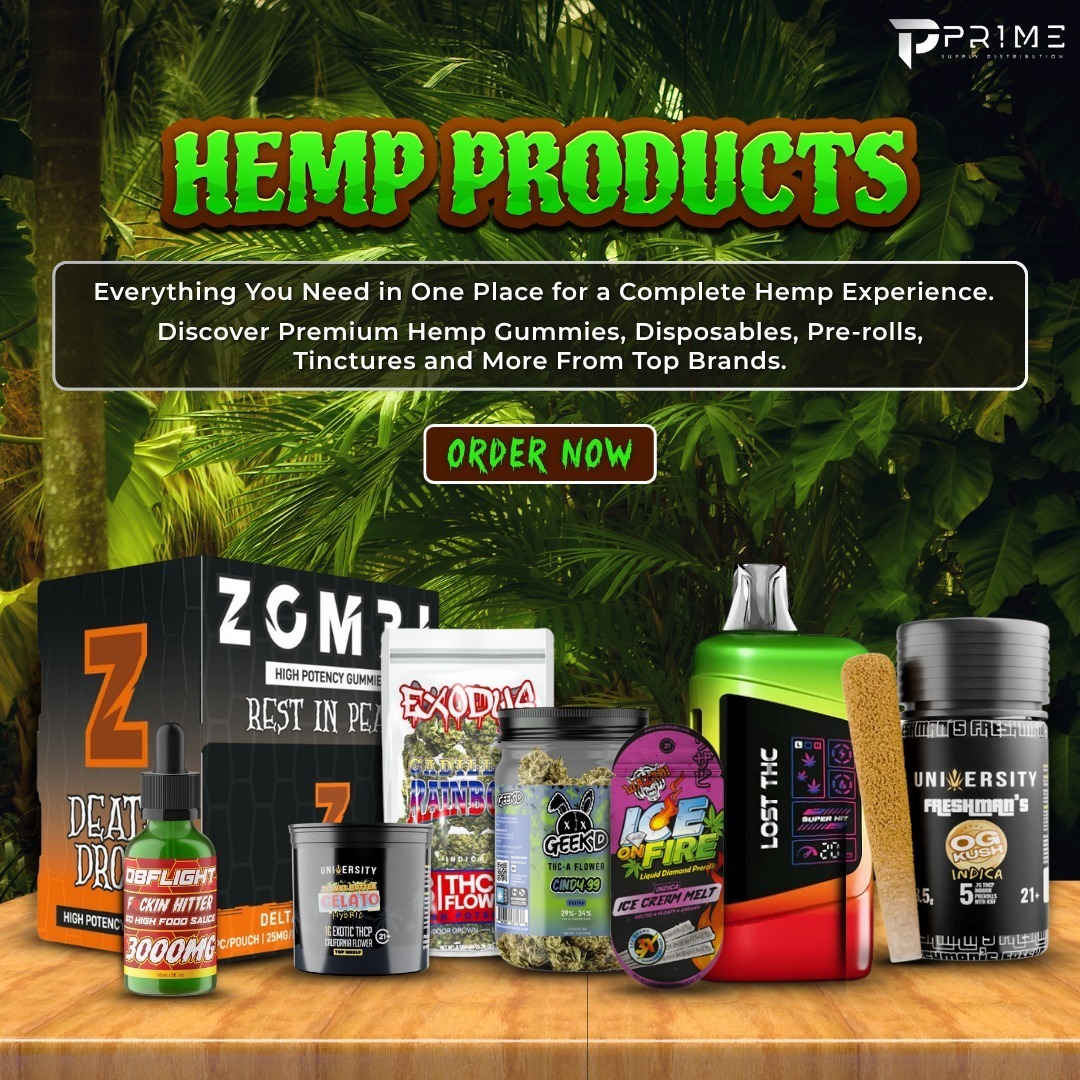 Hemp Products Summer 2025