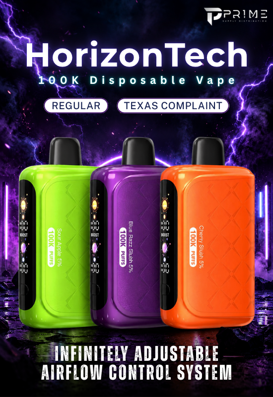 HorizonTech 100K Vape Regular / Texas Compliant