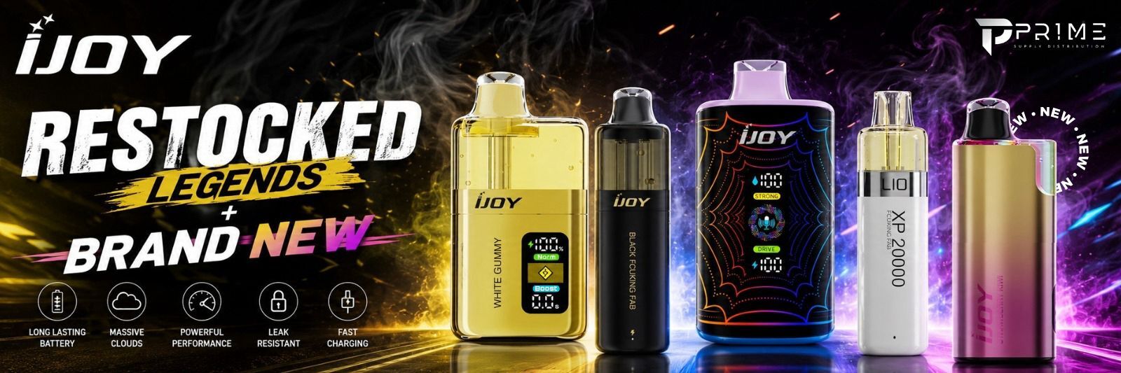 iJoy Vapes New Arrival & Restock