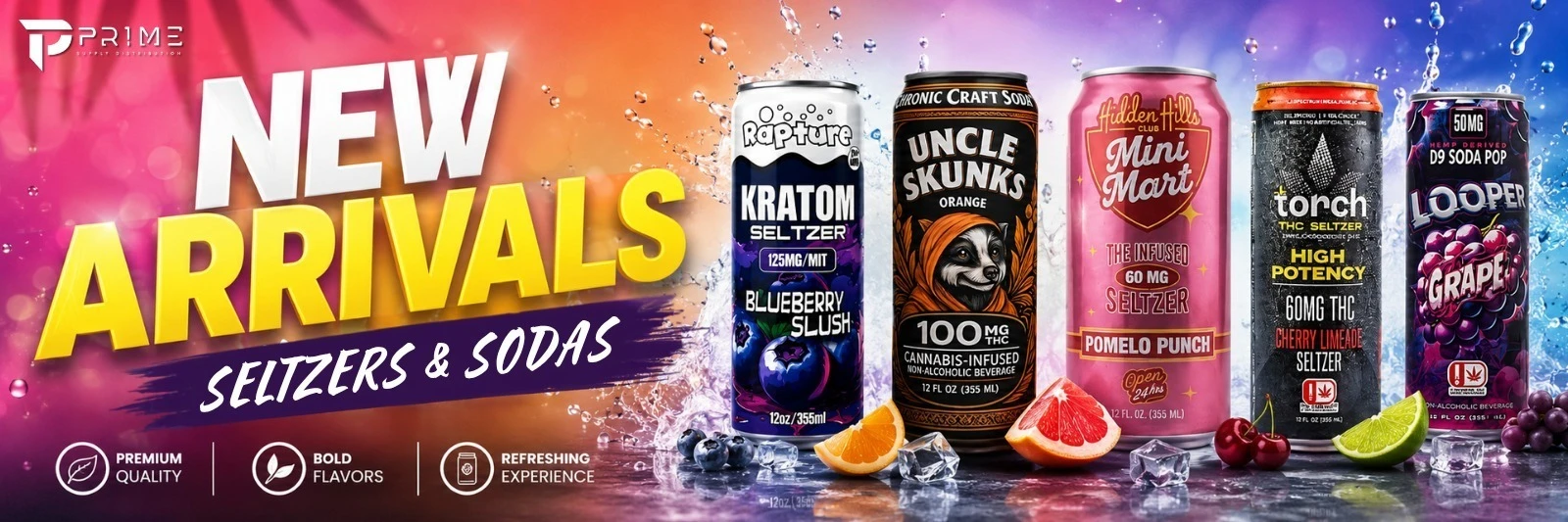 members-only-banner Kratom Hemp Soda and Seltzers New Arrival Wholesale