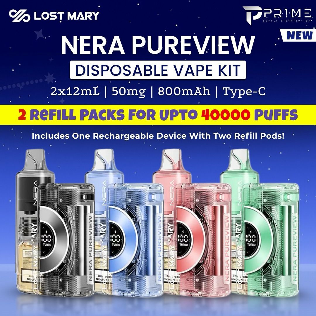 Lost Mary NERA Pureview 40K Vape Kit Wholesale