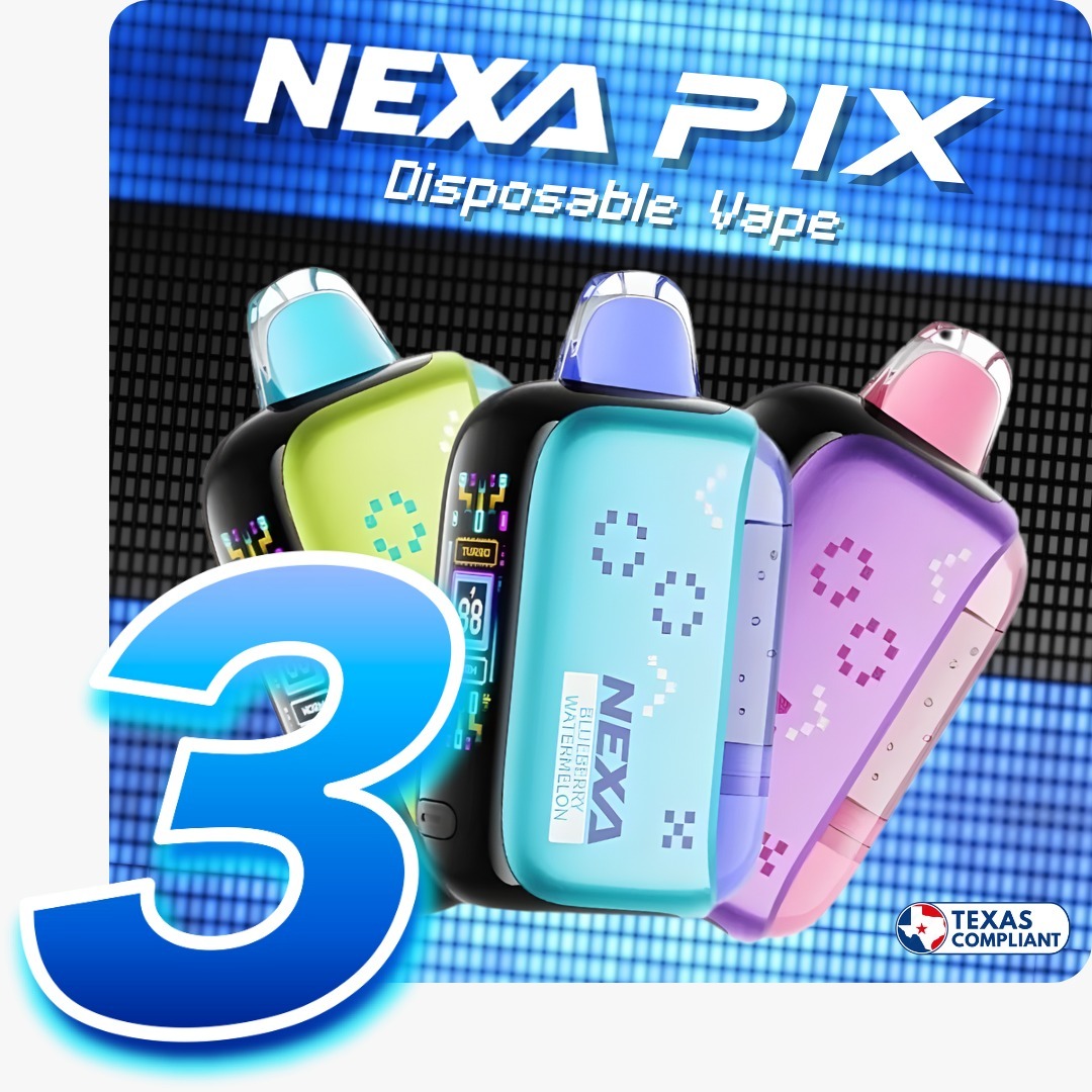 Nexa PIX, Disposable Vape, Texas Compliant