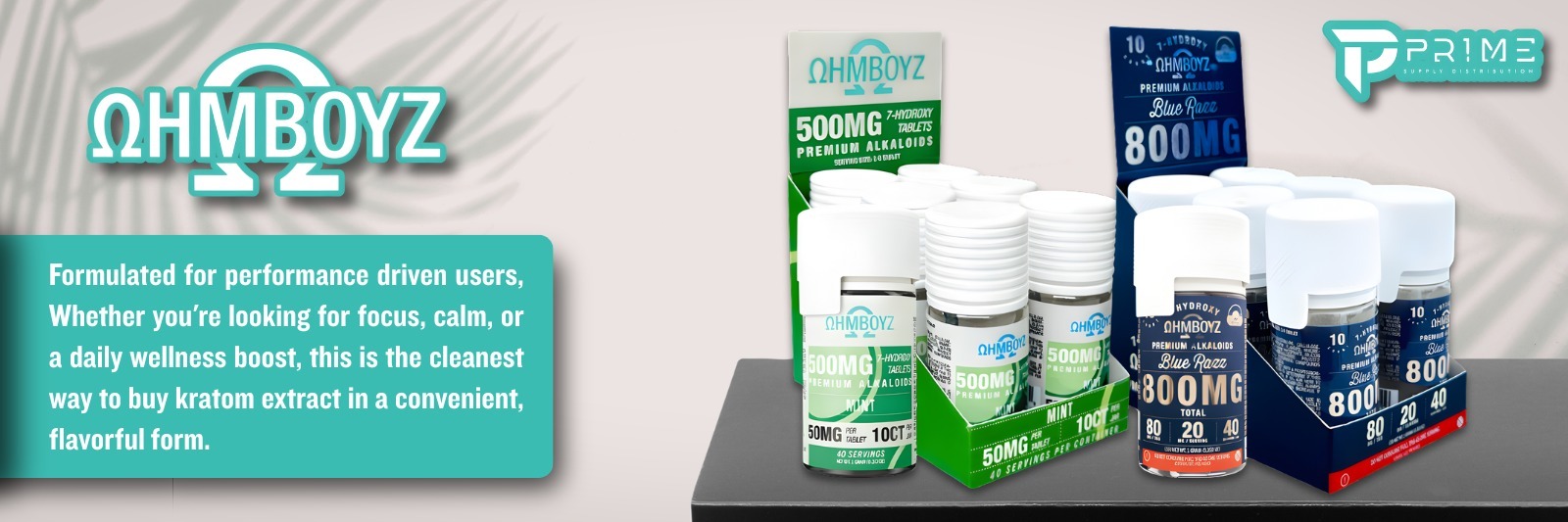 OhmBoyz Hemp Pure Ohms Kratom bulk-flower