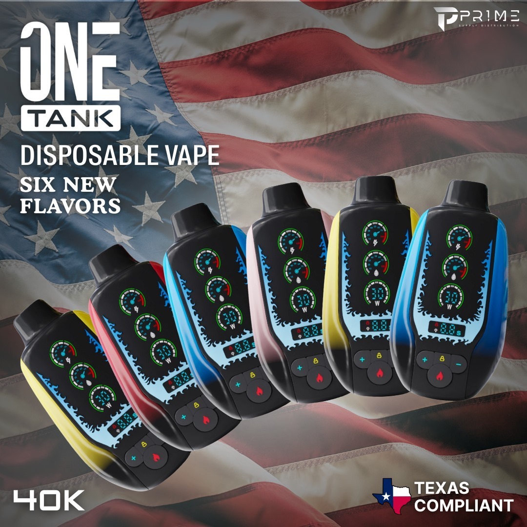 One Tank 40K Vape Texas Compliant