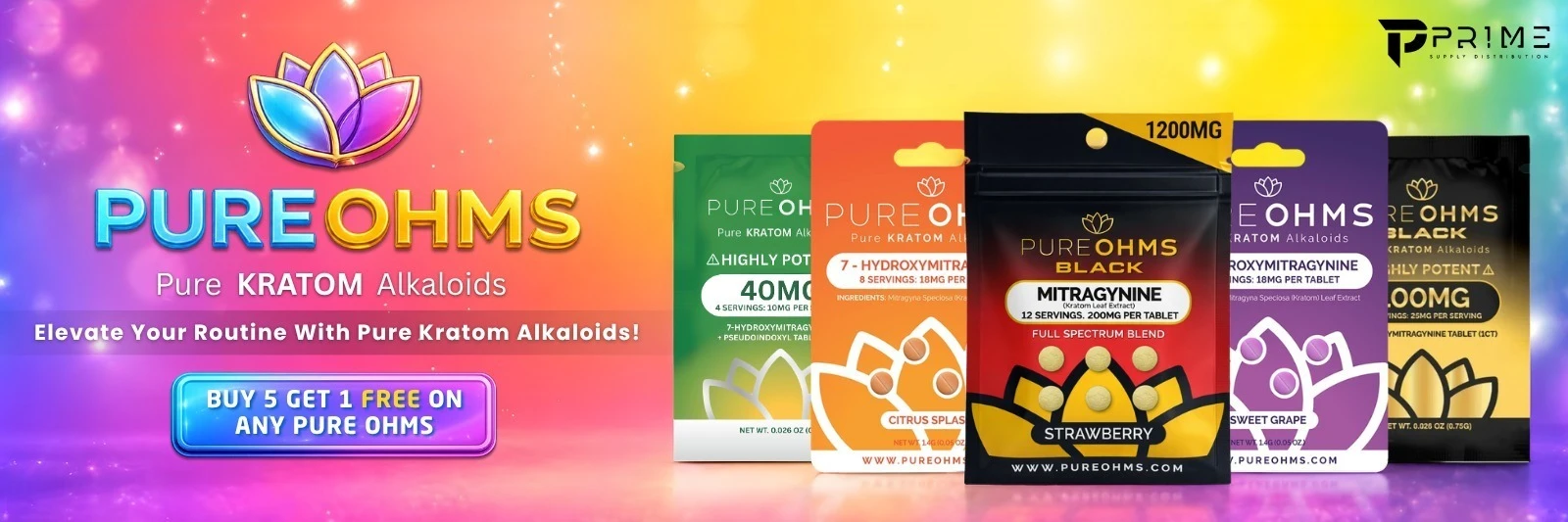 Hemp Special Deal Pure Ohms Kratom Hidden Hilss Club bulk-flower Buy 5 Get 1 Free