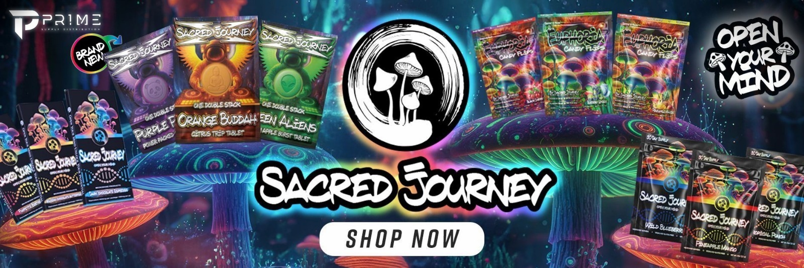 Sacred Journey Hemp Pure Ohms Kratom bulk-flower