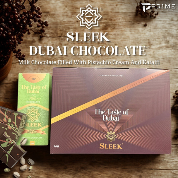 Sleek Dubai Chocolate Bar Wholesale