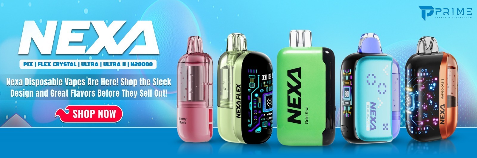 Nexa Disposable Vape Collection